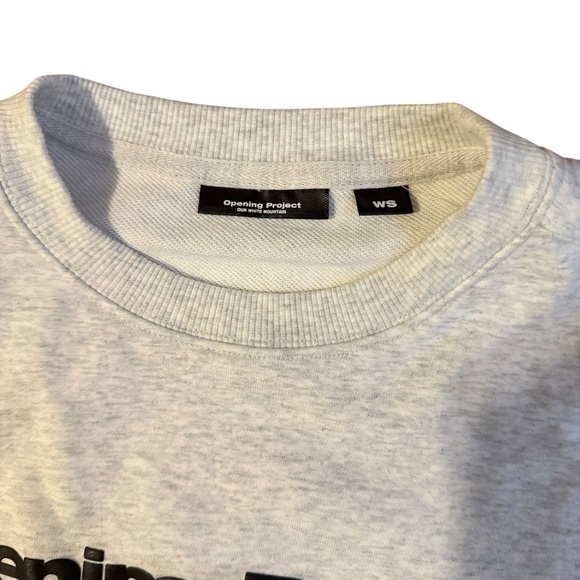 Opening Project Gray Crewneck Sweatshirt Size Small - Picture 4 of 5